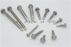 Stainless screw hex self drilling